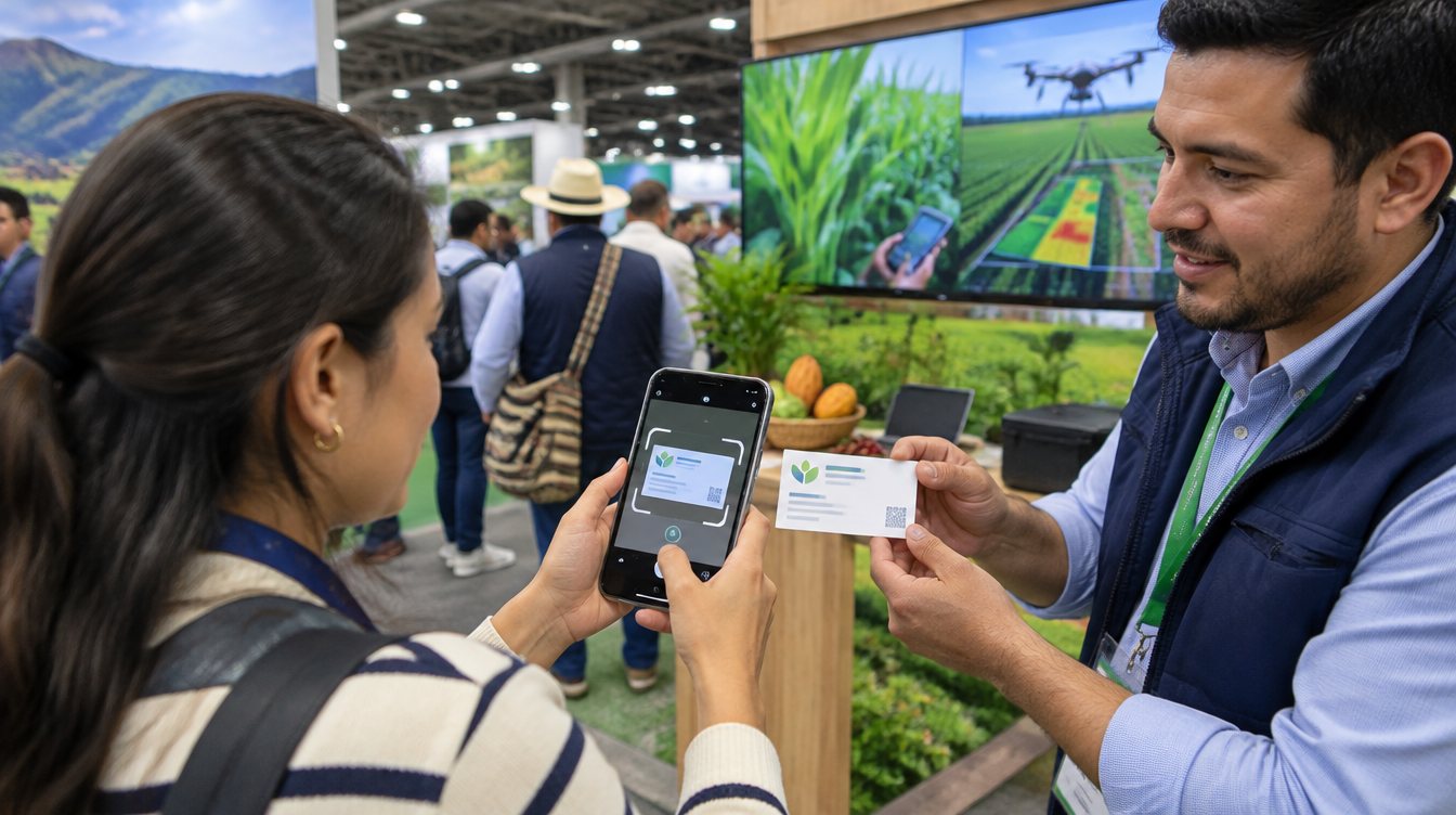 Expo Agrofuturo 2026 — Expo Agrofuturo 2026: escanea gratis las tarjetas de visita en Corferias