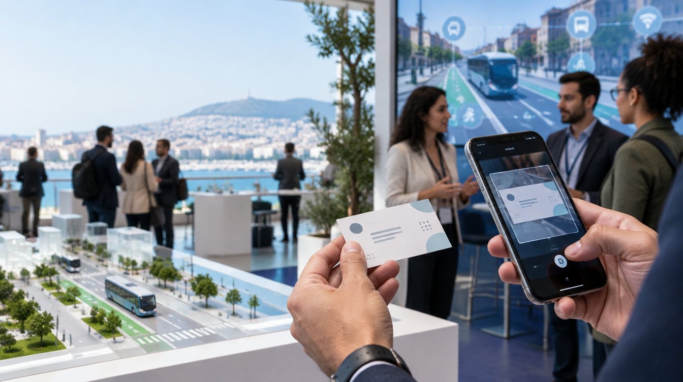 Smart City Expo World Congress 2026 — Smart City Expo 2026: escanea gratis tarjetas de visita en Barcelona